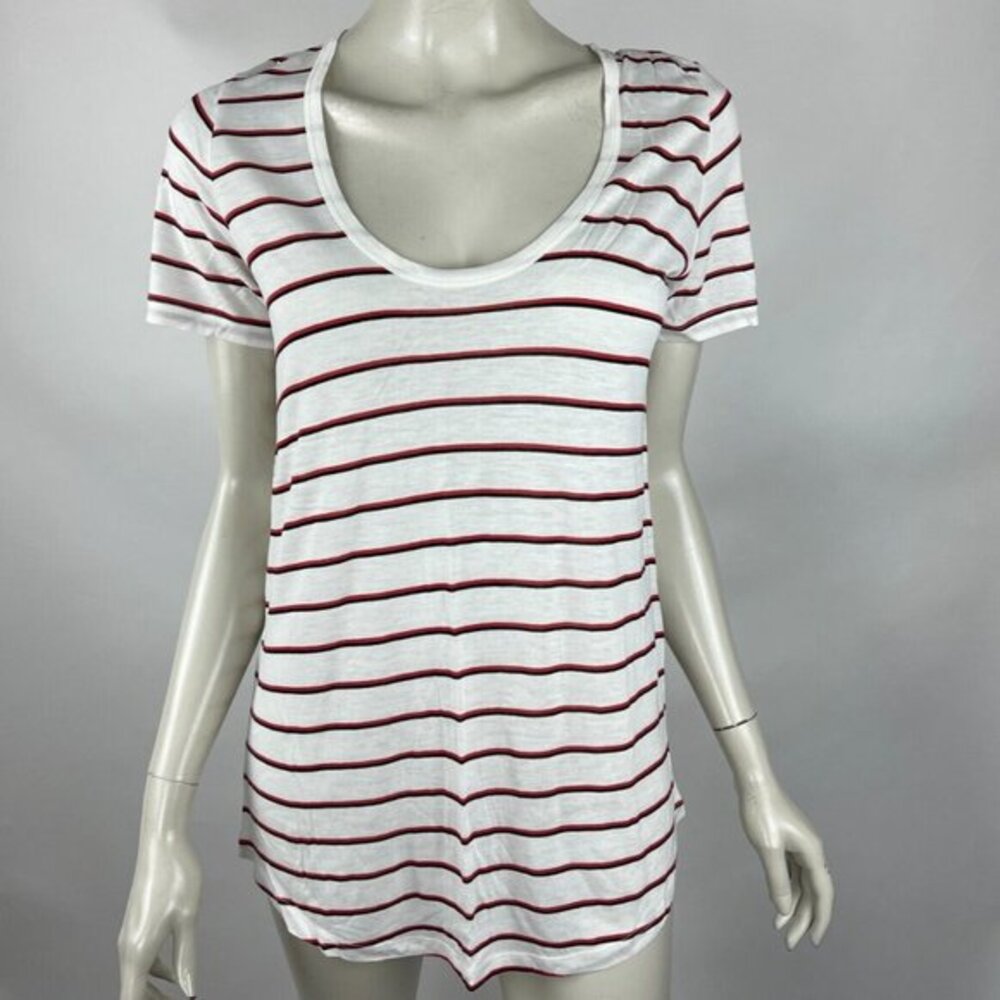 Wilfred‎ Free Striped Valmere T-Shirt Women M NWT Scoop-neck Stretch Tunic Top